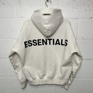 Fear of God Essentials 3M Logo Pullover Hoodie “White” FW19
